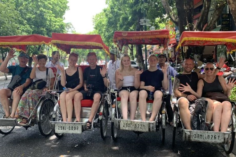Hanoi: Old Quarter Trishaw Cyclo Tour 1 Hour